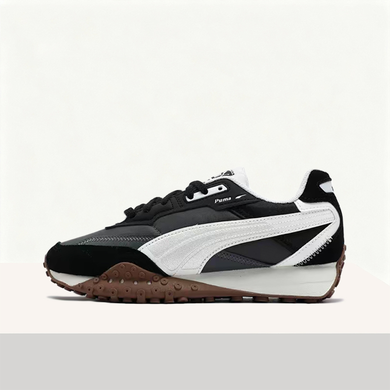 Men Shoes Puma - プーマ ブラックトップ ライダー：快適で多用途、耐久性のある男女兼用ローカットカジュアルシューズ – ブラック、グレー、ホワイト 393151-06