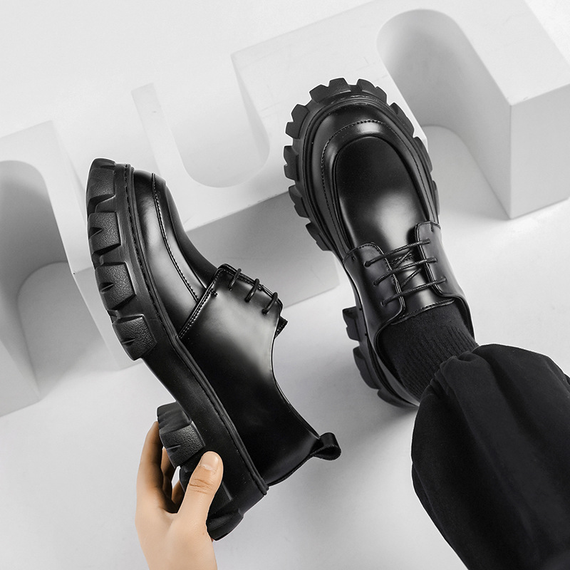 Men Shoes Prada - 男性用レトロスタイルレザーシューズ,作業靴,カジュアル,ロー,春,秋,2023