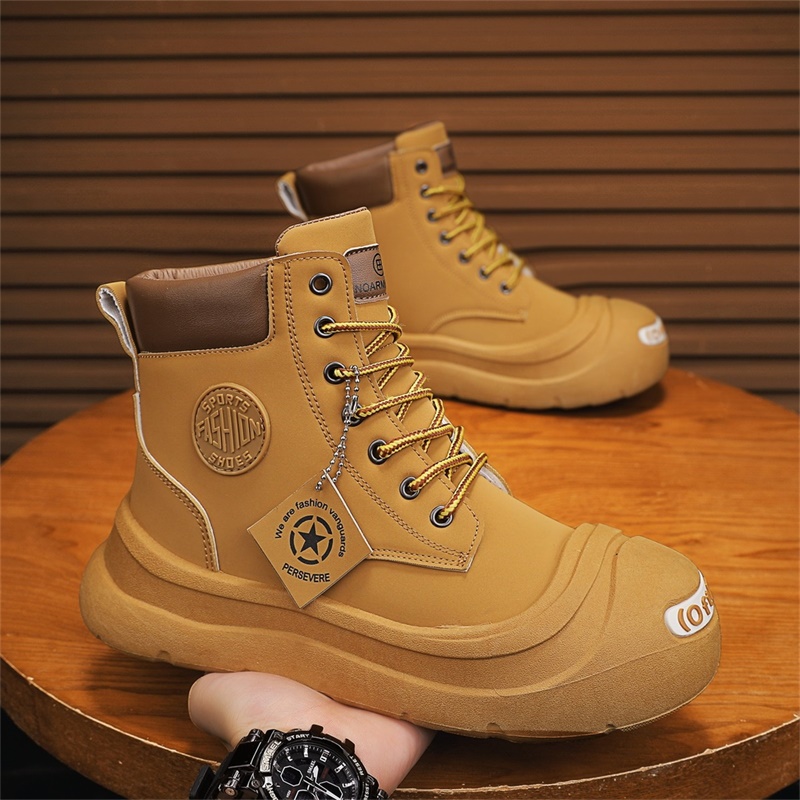 Men'S Shoes Daily Use - ショート丈アンクルブーツ おしゃれで快適なハイカットメンズスポーツシューズ 2025年秋新作メンズカジュアルシューズ トレンドメンズスニーカー