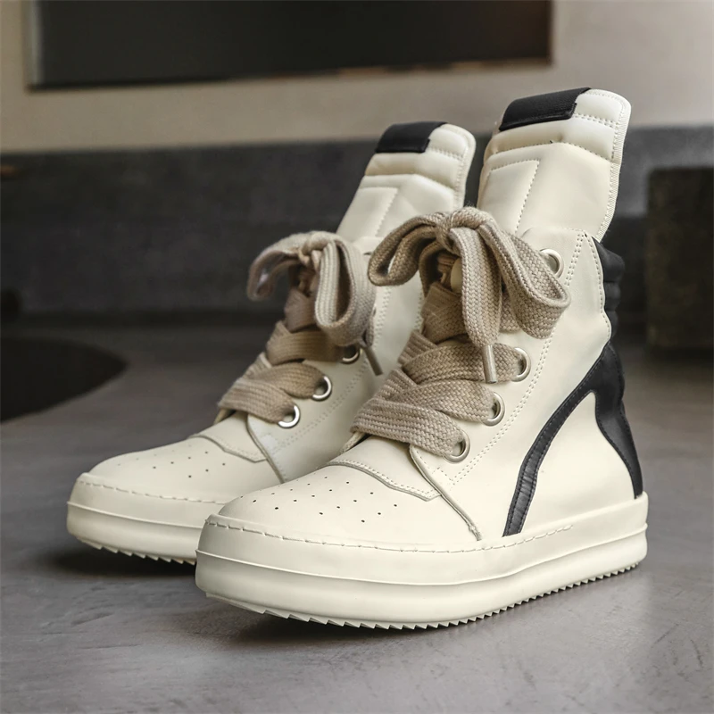 男性カジュアル高級スニーカーストリートスタイル男性ファッショ - Men'S Shoes Daily Use のレビューと価格
