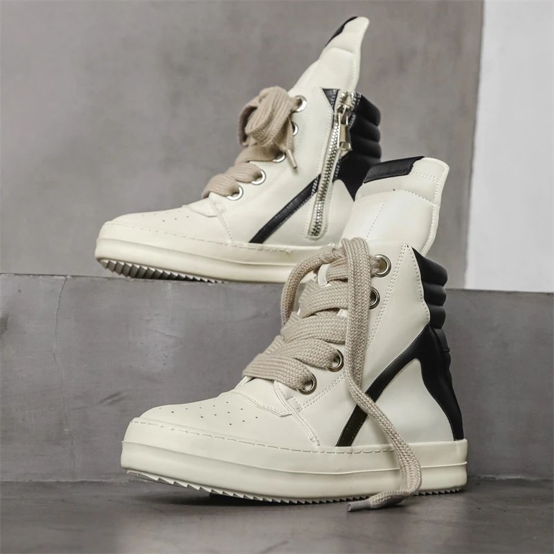 男性カジュアル高級スニーカーストリートスタイル男性ファッショ - Men'S Shoes Daily Use のレビューと価格