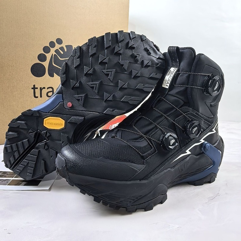 良質のハイキングシューズ男性用ハイカット登山靴メンズレースア - Men'S Shoes Good For Wide Feet のレビューと価格