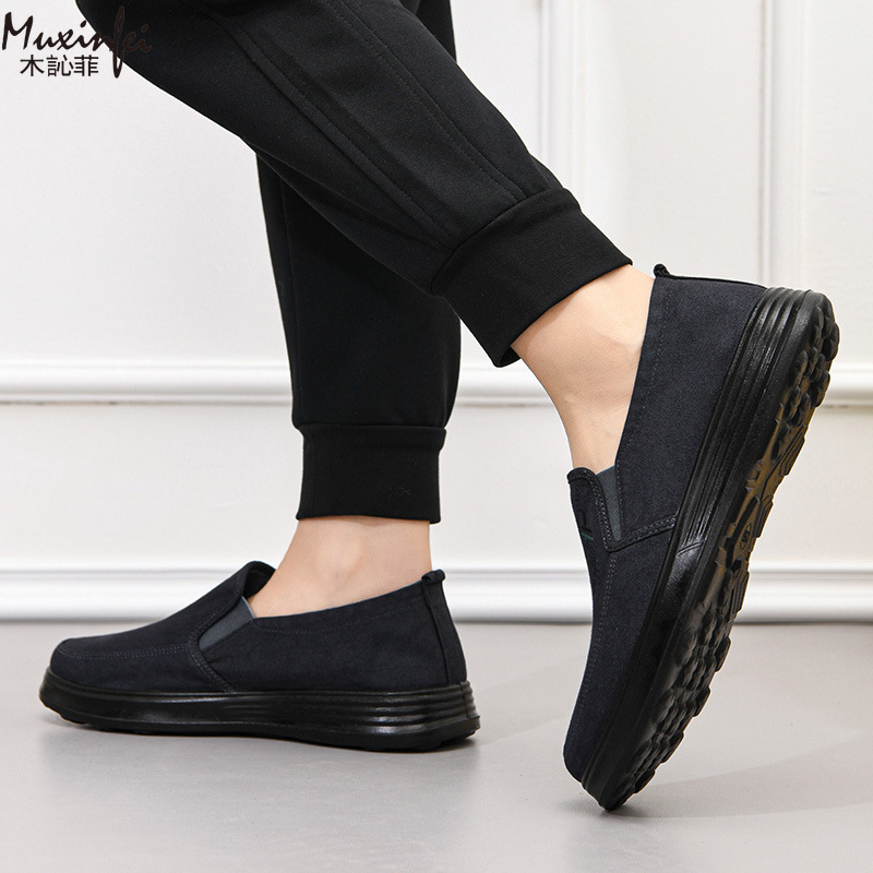2026年春秋新作キャンバスシューズメンズ通気性抜群快適布靴 - Loafer Slip On Men のレビューと価格