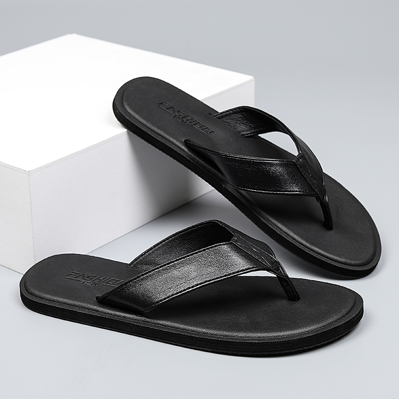 男性ソフトソールフリップフロップミニマリストファッション耐摩 - Men'S Shoes Daily Use のレビューと価格