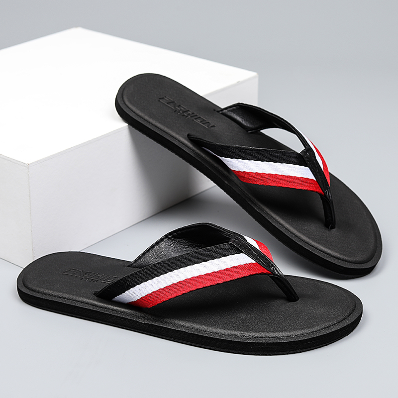 男性ソフトソールフリップフロップミニマリストファッション耐摩 - Men'S Shoes Daily Use のレビューと価格