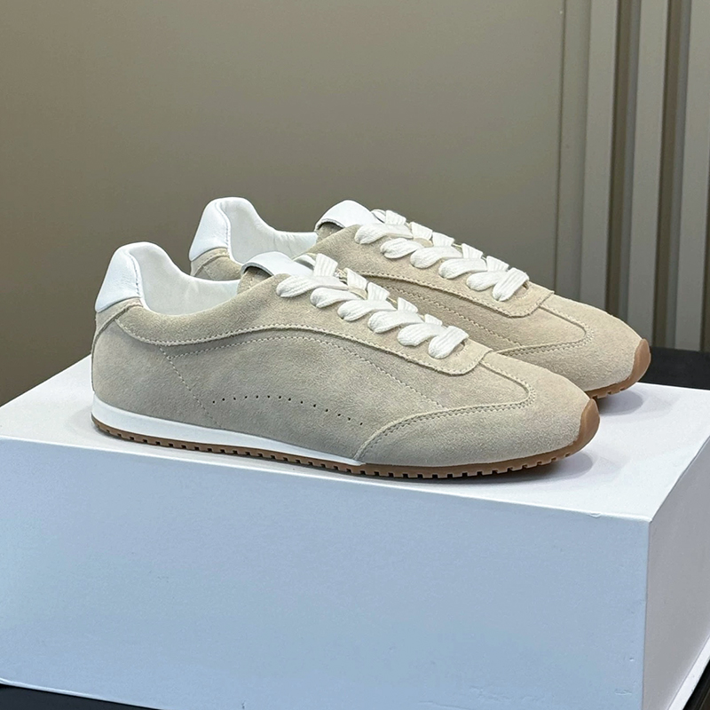 ユニセックスレディースカジュアルシューズ本革スエードスニーカ - Men'S Shoes Daily Use のレビューと価格