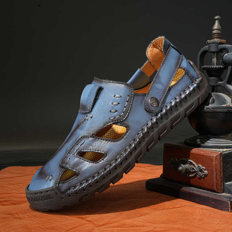 秋プラットフォームメンズマッサージビーチサンダルトレーナー男 - Men Shoes Name のレビューと価格
