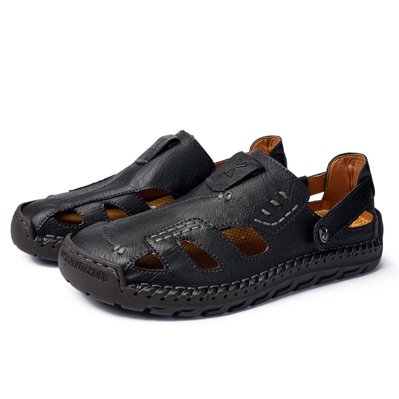 秋プラットフォームメンズマッサージビーチサンダルトレーナー男 - Men Shoes Name のレビューと価格