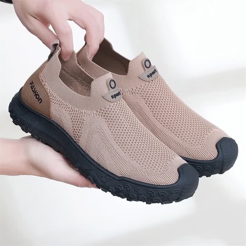 夏のメンズカジュアルシューズ弾性スリップオンデザイン衝突防止 - Men'S Shoes Daily Use のレビューと価格