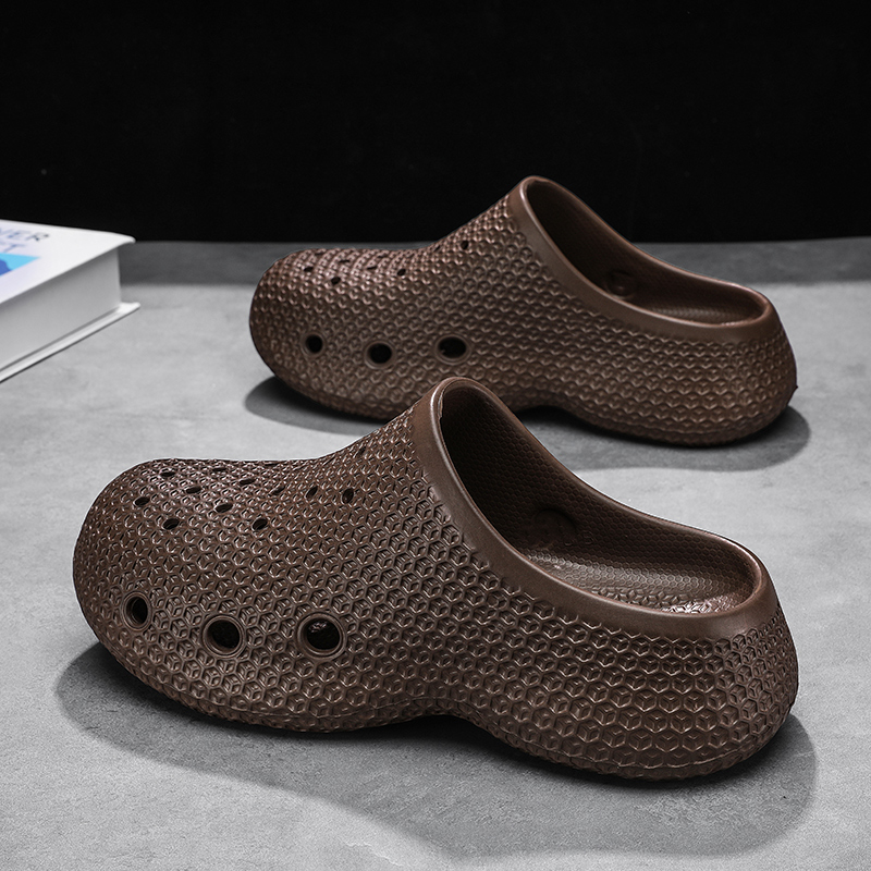 夏の新メンズスリッパ EVA ソフトスライド屋内屋外サンダル - Men'S Shoes Daily Use のレビューと価格