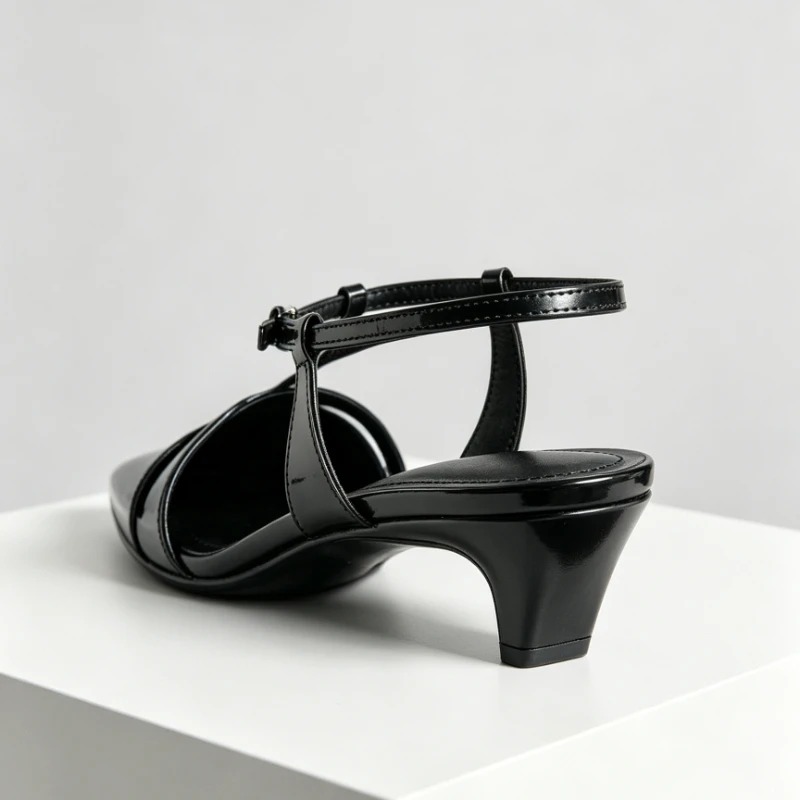 パテントレザー キトゥンヒール レディース パンプス セクシ - Dress Shoe Pointed のレビューと価格