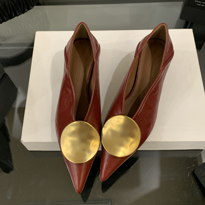 SUOJIALUN 2025秋新作 レディース パンプス シ - Dress Shoe Pointed のレビューと価格