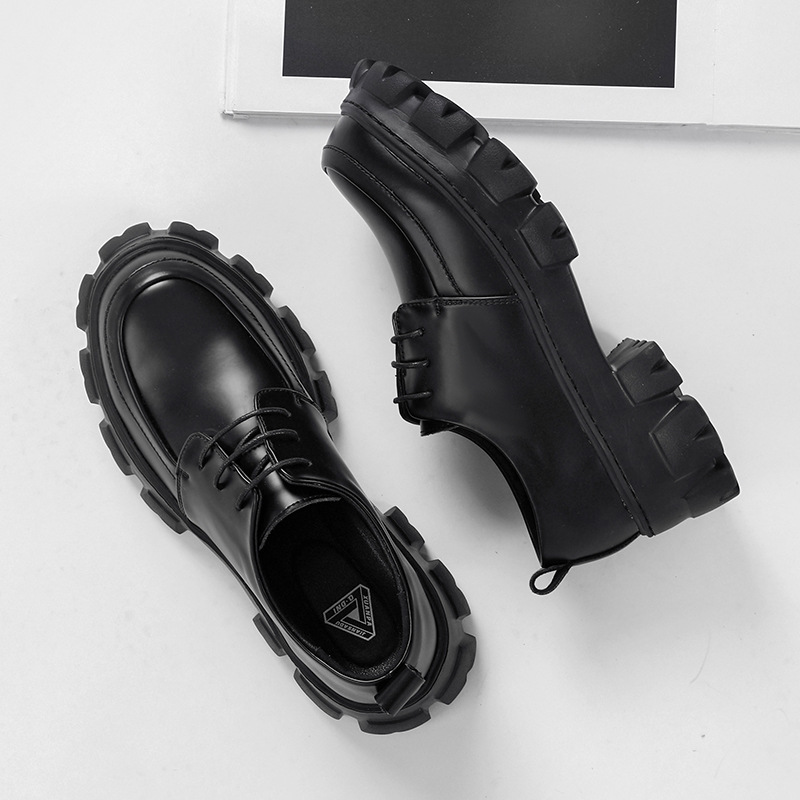 男性用レトロスタイルレザーシューズ,作業靴,カジュアル,ロー - Men Shoes Prada のレビューと価格