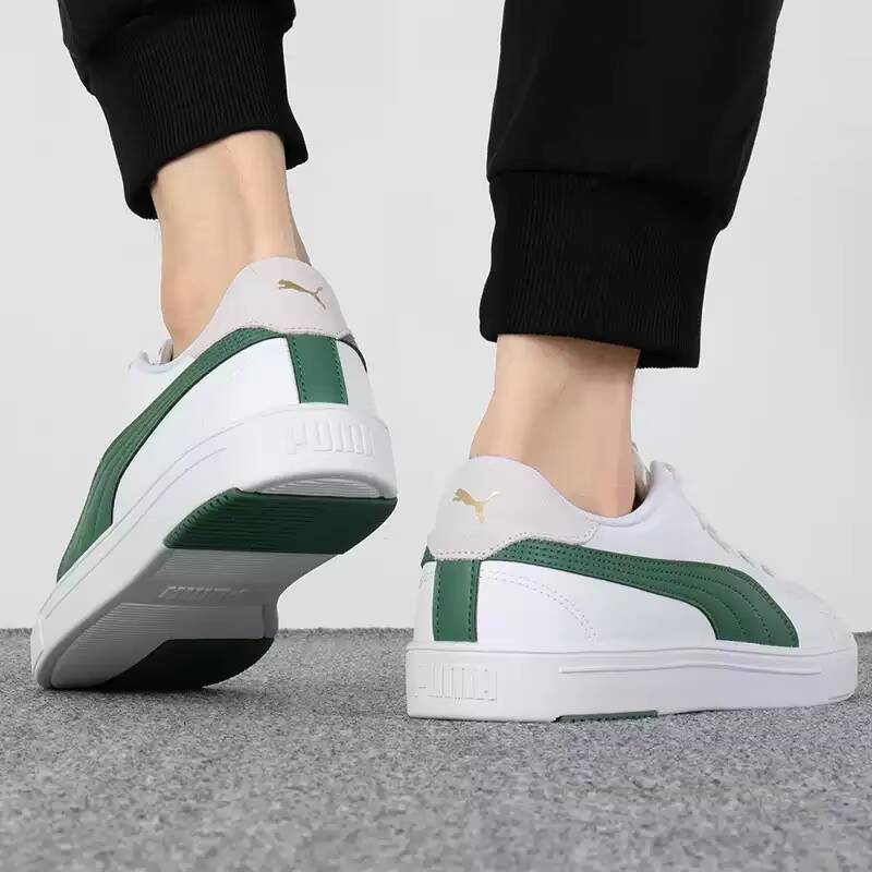 PUMA ユニセックス通気性レザーカジュアルスニーカー、耐摩 - Men Shoes Puma のレビューと価格