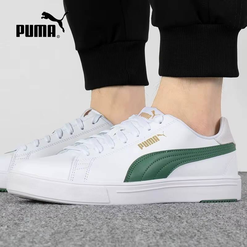 PUMA ユニセックス通気性レザーカジュアルスニーカー、耐摩 - Men Shoes Puma のレビューと価格