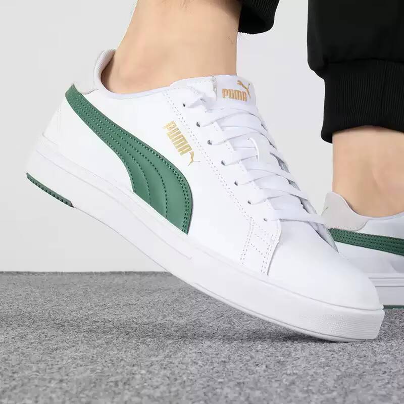 PUMA ユニセックス通気性レザーカジュアルスニーカー、耐摩 - Men Shoes Puma のレビューと価格