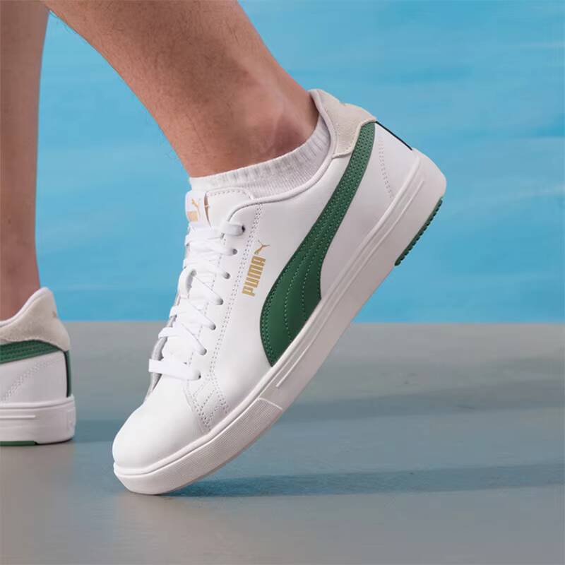 PUMA ユニセックス通気性レザーカジュアルスニーカー、耐摩 - Men Shoes Puma のレビューと価格