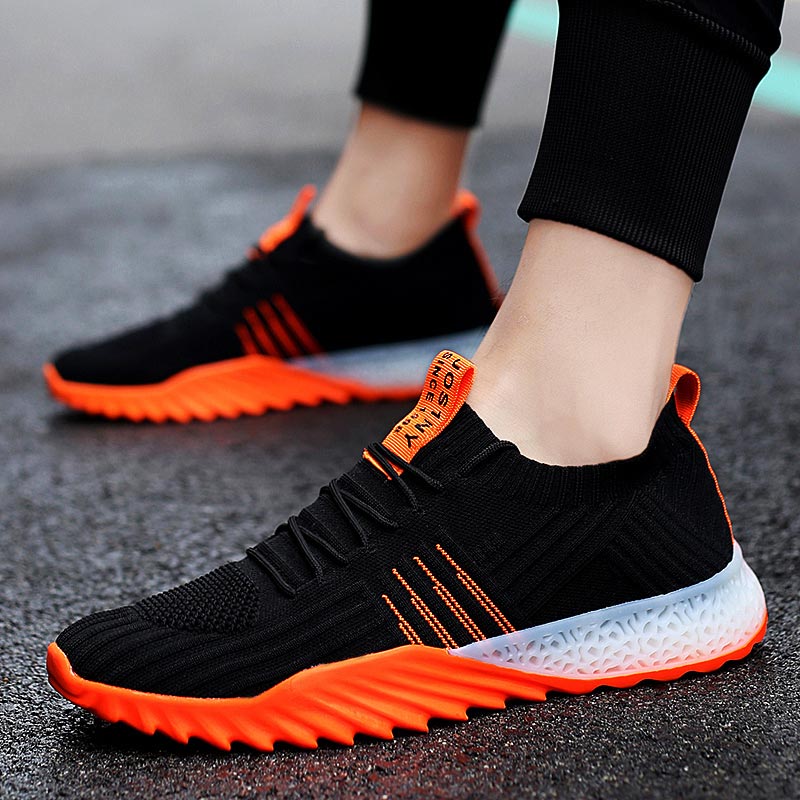 男性と女性のための通気性のあるメッシュスニーカー,スポーツ, - Men'S Shoes Good For Wide Feet のレビューと価格