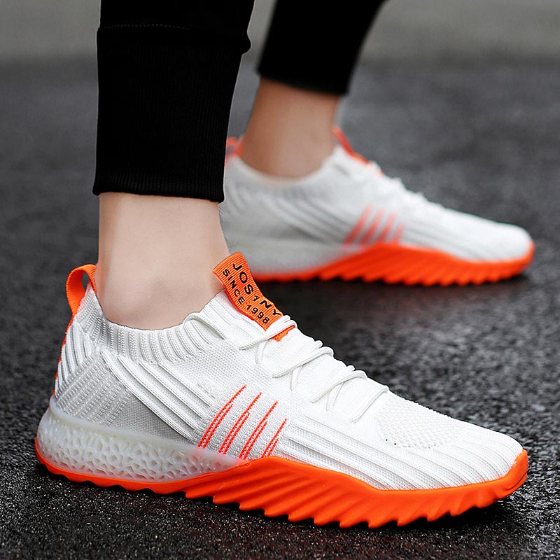 男性と女性のための通気性のあるメッシュスニーカー,スポーツ, - Men'S Shoes Good For Wide Feet のレビューと価格