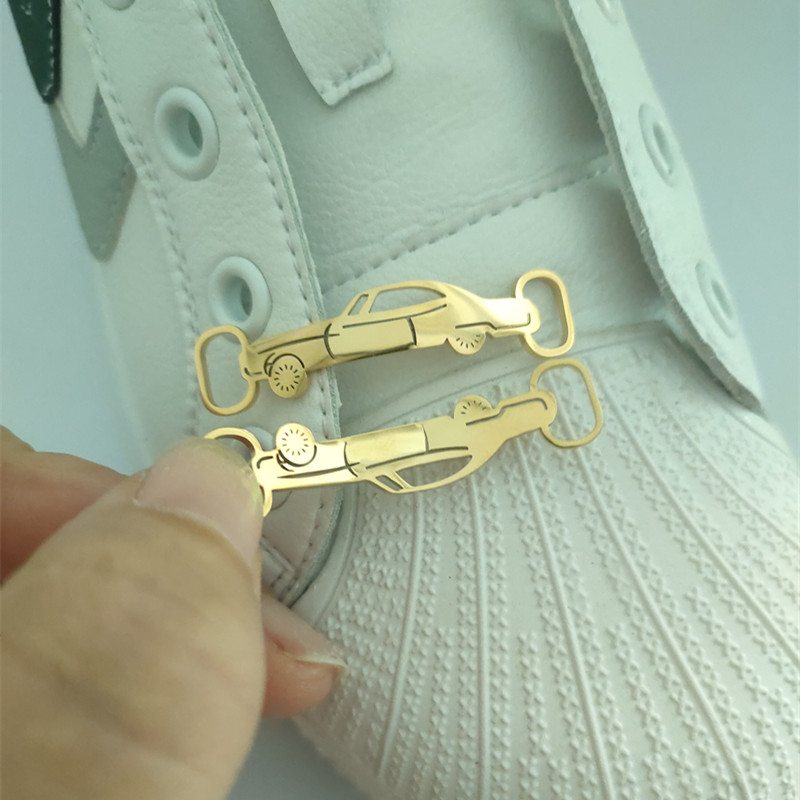 男性と女性のためのステンレス鋼のバックルシューズ,かわいい車 - Men Shoes Name のレビューと価格