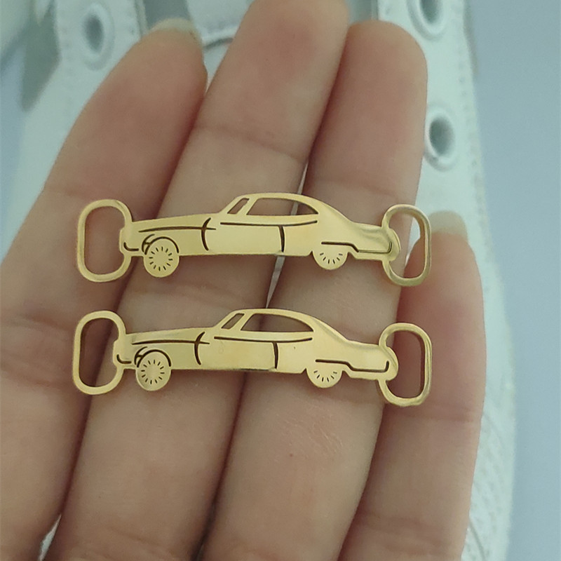 男性と女性のためのステンレス鋼のバックルシューズ,かわいい車 - Men Shoes Name のレビューと価格