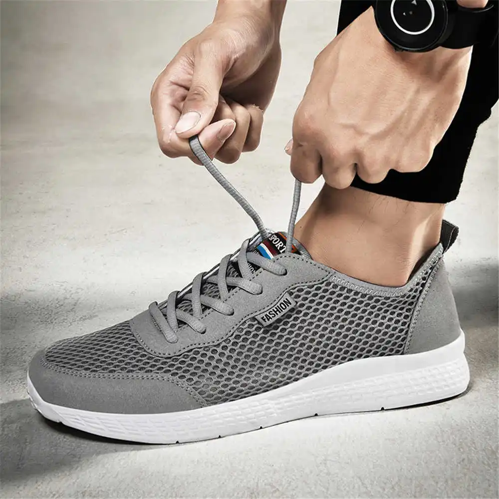 男性用の通気性のあるライトブルーのスニーカー,スケートボード - Men'S Shoes Good For Wide Feet のレビューと価格