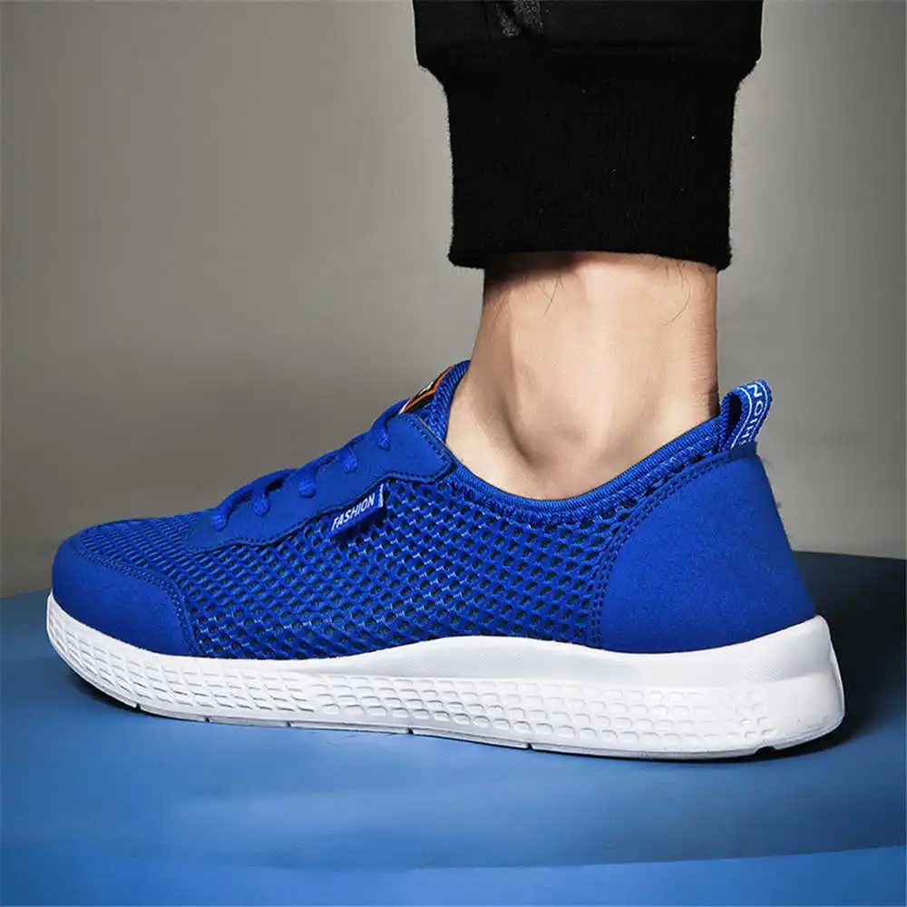 男性用の通気性のあるライトブルーのスニーカー,スケートボード - Men'S Shoes Good For Wide Feet のレビューと価格